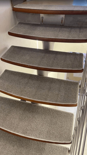 Накладки без загиба на всю ширину ступени фото 4