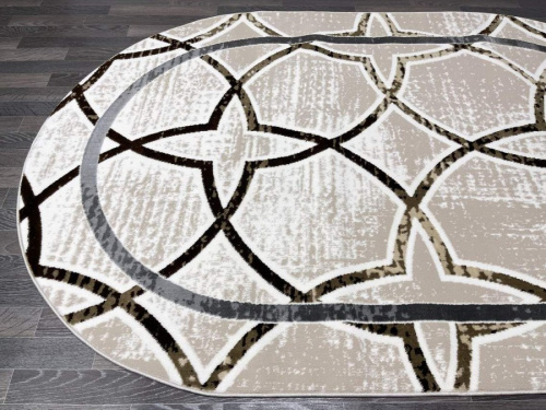 Aura 40706A_KAHVE / VIZON овал фото 8