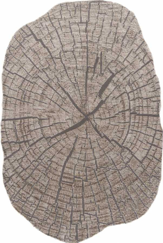 safir 00839c - grey / brown прямоугольник фото 2