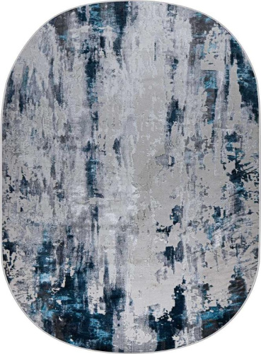 Kleopatra 37107A OVAL BLUE FLS / L.GREY