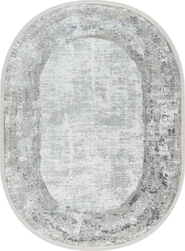 Ковер Nova Avalon 38741A OVAL GREY / WHITE