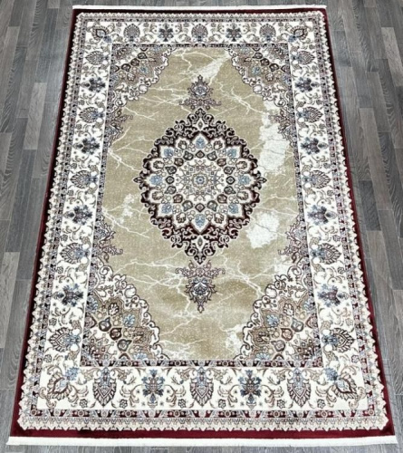 Positano 00633A_BURGUNDY / BEIGE FDY