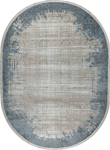 Sanat Viscon 36949A OVAL BEIGE / BLUE