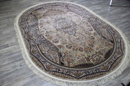 Abrishim 20346J OVAL L.BEIGE / L.BEIGE фото 3