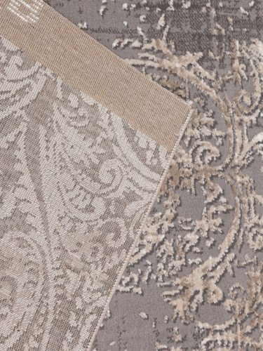 armina 04078c - grey / brown дорожка фото 3