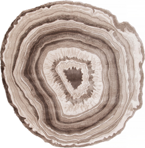 safir 00847a - brown / brown овал фото 2