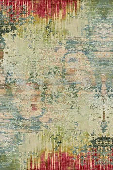 Прямоугольный ковер из шерсти/вискозы 6a2345-001 | Монголия