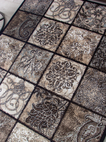 valencia deluxe d328 - brown дорожка