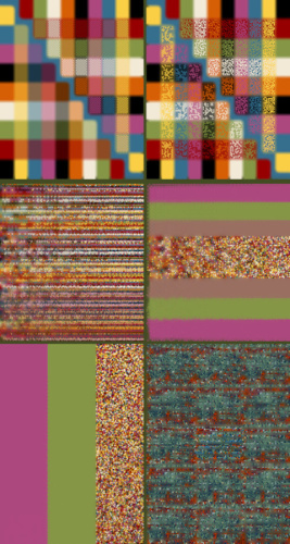 crystal exa1 - multicolor прямоугольник