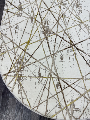 Fame 0727A_CREAM / BROWN-овал фото 4