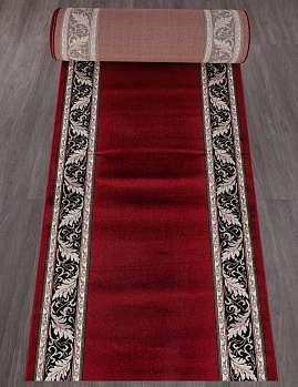 Ковровая дорожка из синтетики COLIZEY d040 - red | Россия
