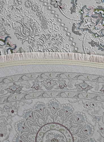 Kirmanshah 38860A CREAM CKM / WHITE овал фото 4