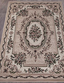 Прямоугольный ковер из синтетики GAVANA 5444 - beige | Россия