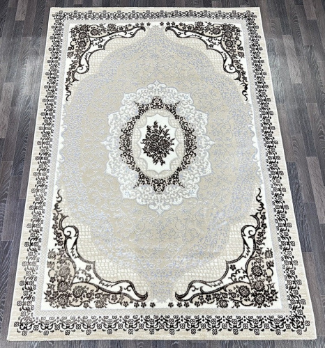 Platinium Q010A_BROWN FDY/CREAM SHRINK