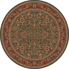 Круглый ковер из шерсти 4362-400-krug | Бельгия