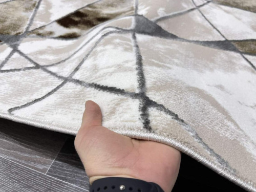 Aura 40657B_KAHVE / VIZON овал фото 6